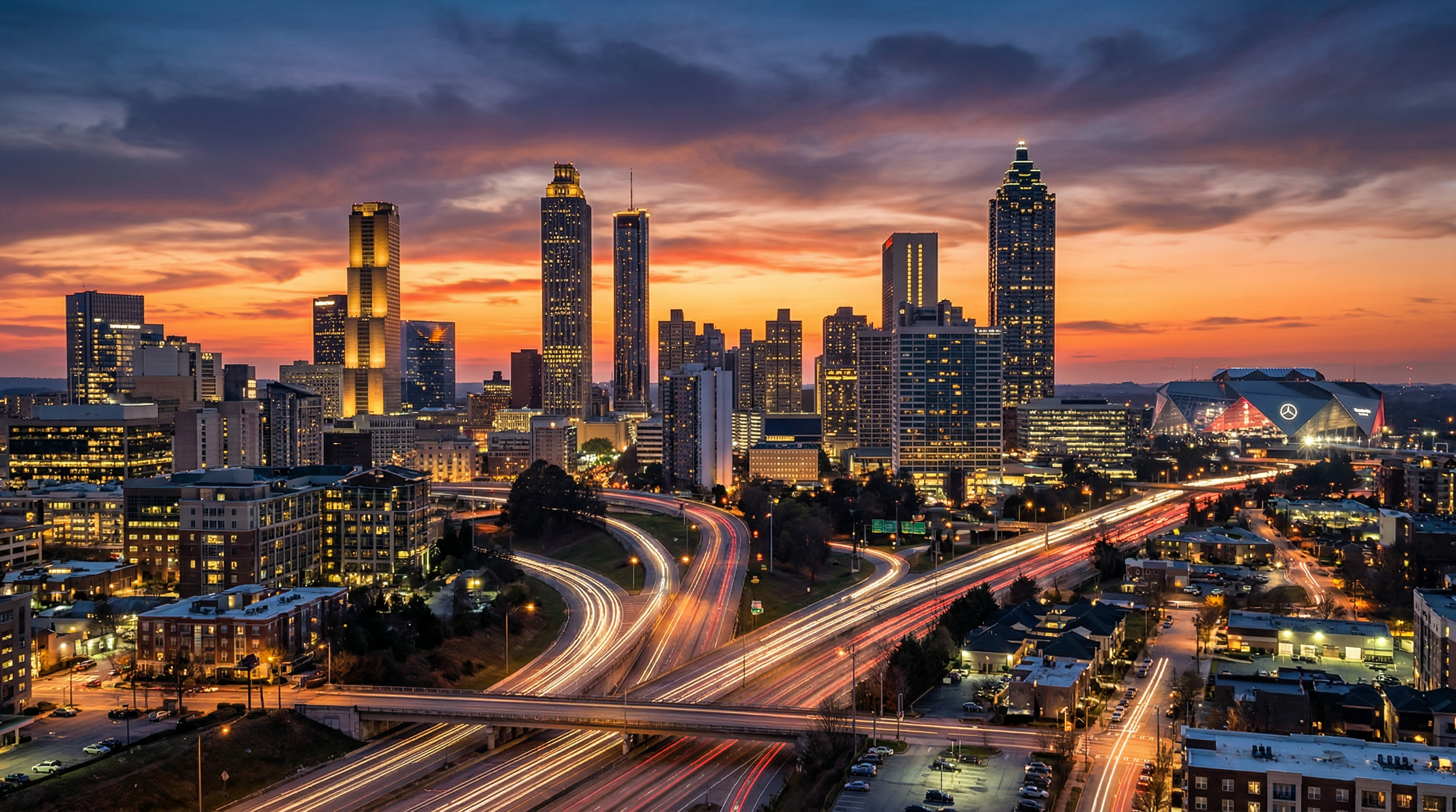 Northeast city skyline