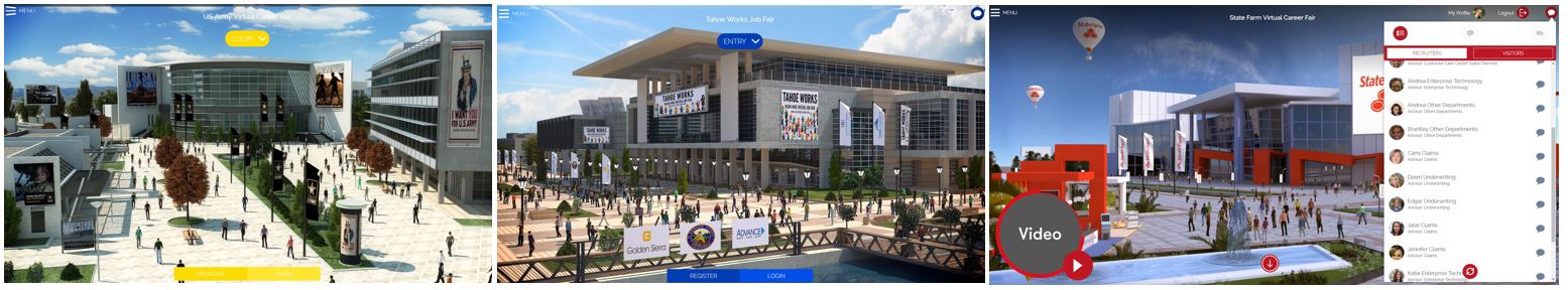 Virtual fair venue environments